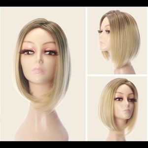 Ombré blonde bob wig by rabbitgoo